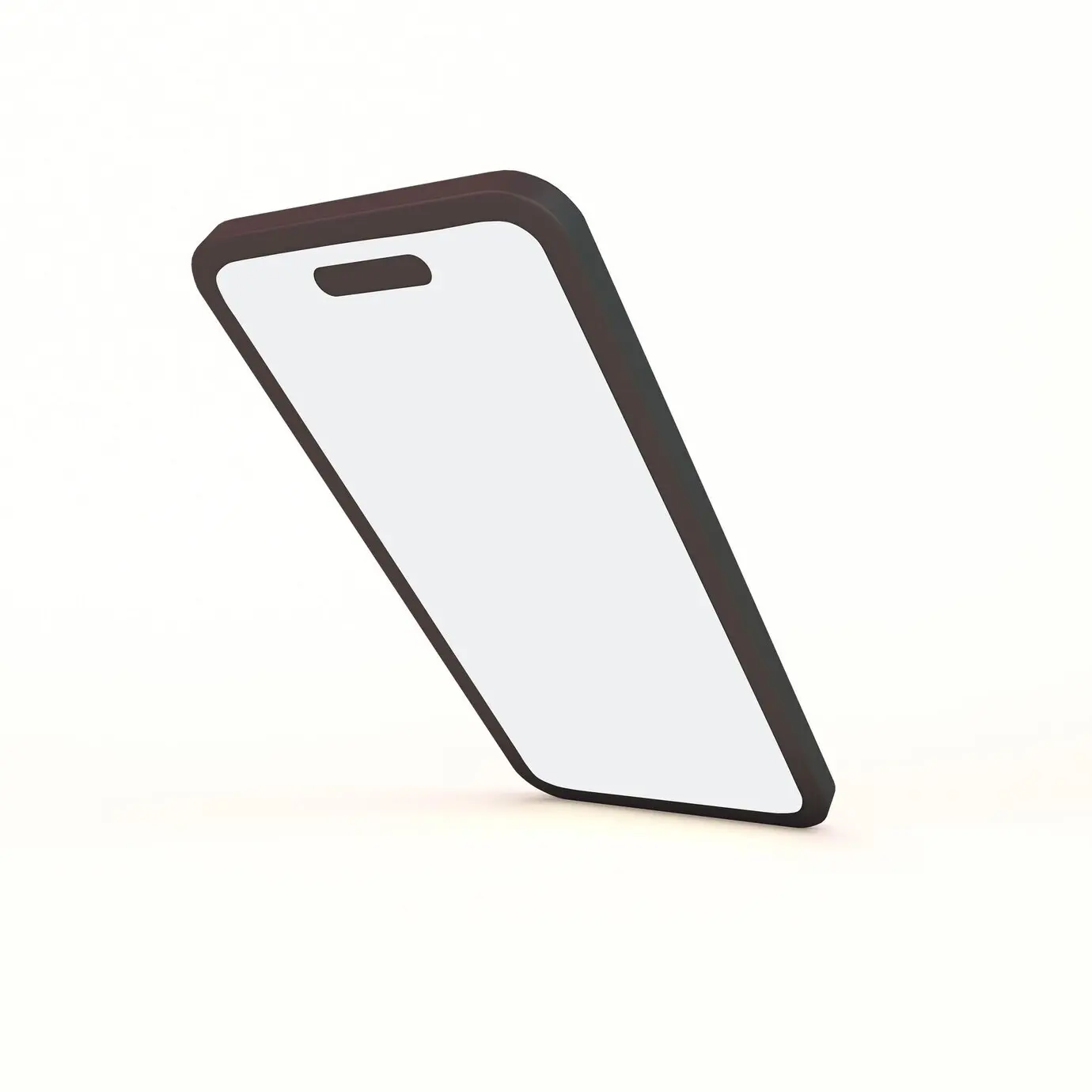 Right-side view of a cartoon-style Phone 14 Pro on a white background.
