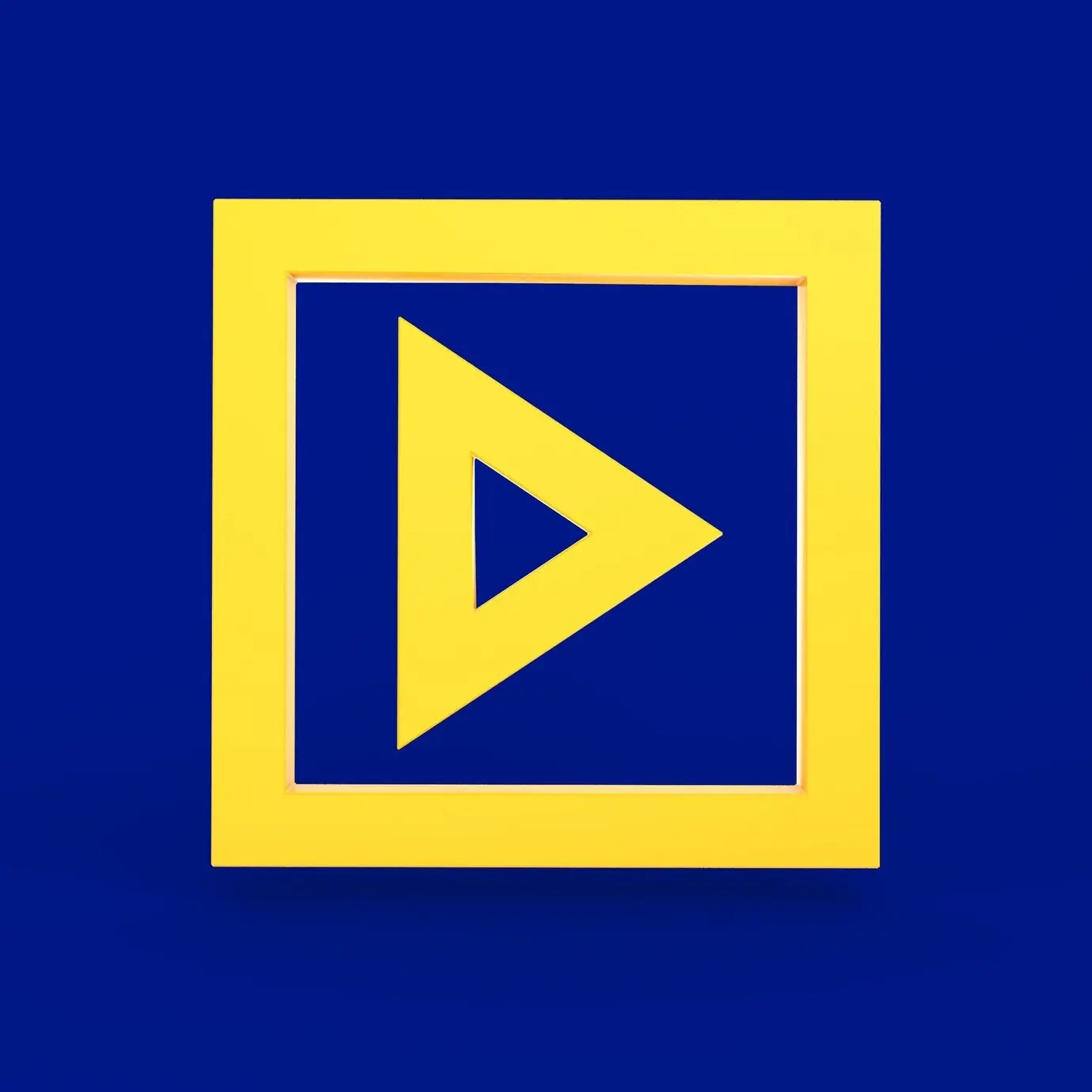 Front side of a video player